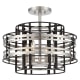 A thumbnail of the Metropolitan N7983 Brushed Nickel / Sand Coal