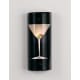 A thumbnail of the Meyda Tiffany 11120 Black / Clear Martini Glass