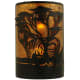 A thumbnail of the Meyda Tiffany 130871 Black / Amber Mica