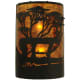 A thumbnail of the Meyda Tiffany 130873 Black / Amber Mica