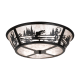 A thumbnail of the Meyda Tiffany 26222 Black / Silver Mica