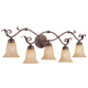 A thumbnail of the Millennium Lighting 7055 Burled Bronze / Silver