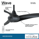 A thumbnail of the MinkaAire Wave Detail