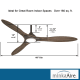 A thumbnail of the MinkaAire Sleek Dimensions