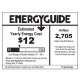A thumbnail of the MinkaAire Wave 44 Energy Guide