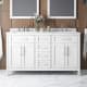 A thumbnail of the Miseno MV-TAHO60-15VVA White / White Carrara Marble