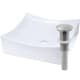 A thumbnail of the Miseno MVS-NP-218421 Polished White / Brushed Nickel Drain