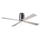 A thumbnail of the Modern Fan Co. Lapa Flush with Light Kit Bright Nickel