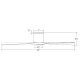 A thumbnail of the Modern Forms Aviator 54 Flush Line Drawings