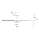 A thumbnail of the Modern Forms Axis 52 Line Drawing