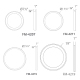 A thumbnail of the Modern Forms FM-4215-30 Line Drawing