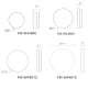 A thumbnail of the Modern Forms FM-W44806-27 Line Drawing