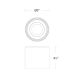 A thumbnail of the Modern Forms FM-W46205-30 Line Drawing