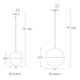 A thumbnail of the Modern Forms PD-24610 Line Drawing
