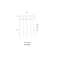 A thumbnail of the Modern Forms PD-41805R Line Drawing