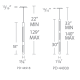 A thumbnail of the Modern Forms PD-44918 Line Drawing