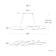 A thumbnail of the Modern Forms PD-64256 Line Drawing