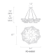 A thumbnail of the Modern Forms PD-64861 Modern Forms-PD-64861-Line Drawing