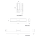 A thumbnail of the Modern Forms WS-25827 Modern Forms-WS-25827-Line Drawing