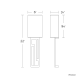 A thumbnail of the Modern Forms WS-26222-27 Line Drawing