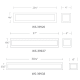 A thumbnail of the Modern Forms WS-39938 Line Drawing