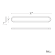 A thumbnail of the Modern Forms WS-93037 Line Drawing