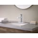 A thumbnail of the Moen 84774 Beric Single Hole Faucet Installed with Escutcheon