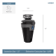 A thumbnail of the Moen EXL100C Alternate Image