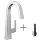 A thumbnail of the Moen S55005 Chrome Faucet with Matte Black and Chrome Handle