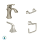 A thumbnail of the Moen Voss Faucet and Accessory Bundle 2 Brushed Nickel
