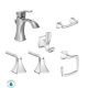 A thumbnail of the Moen Voss Faucet and Accessory Bundle 4 Chrome
