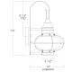 A thumbnail of the Norwell Lighting 1513 Dimensional Drawing