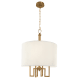 A thumbnail of the Norwell Lighting 9677 Aged Brass with White Shade