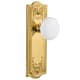 A thumbnail of the Nostalgic Warehouse MEAWHI_DP_NK Unlacquered Brass