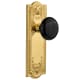 A thumbnail of the Nostalgic Warehouse MEABLK_DP_NK Unlacquered Brass