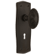 A thumbnail of the Nostalgic Warehouse PRAVIC_DP_KH Oil-Rubbed Bronze