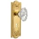 A thumbnail of the Nostalgic Warehouse MEACHA_PSG_234_KH Polished Brass