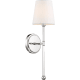 A thumbnail of the Nuvo Lighting 60/6687 Polished Nickel / White Fabric