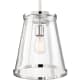 A thumbnail of the Nuvo Lighting 60/6697 Polished Nickel / Clear