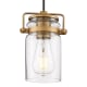 A thumbnail of the Nuvo Lighting 60/6731 Vintage Brass / Clear