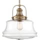 A thumbnail of the Nuvo Lighting 60/6757 Burnished Brass / Clear