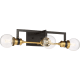 A thumbnail of the Nuvo Lighting 60/6973 Warm Brass / Black