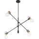 A thumbnail of the Nuvo Lighting 60/6990 Black / Brushed Brass
