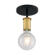 A thumbnail of the Nuvo Lighting 60/7343 Black / Brushed Brass