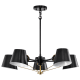 A thumbnail of the Nuvo Lighting 60/7385 Black / Burnished Brass