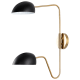 A thumbnail of the Nuvo Lighting 60/7393 Matte Black / Burnished Brass