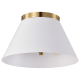 A thumbnail of the Nuvo Lighting 60/7417 White / Vintage Brass