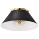 A thumbnail of the Nuvo Lighting 60/7420 Black / Vintage Brass