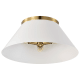 A thumbnail of the Nuvo Lighting 60/7420 White / Vintage Brass