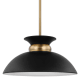 A thumbnail of the Nuvo Lighting 60/7460 Matte Black / Burnished Brass